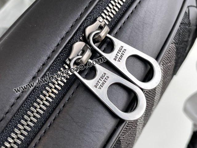 Bottega veneta高端男包 98052 寶緹嘉手工編織原廠進口胎牛皮男士手袋 BV經典款男士手提公事包  gxz1371